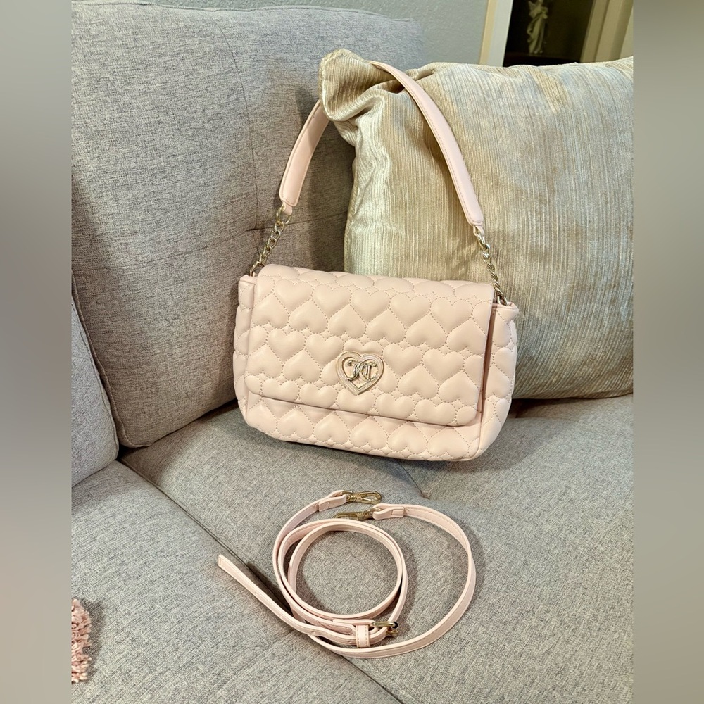Juicy Couture Pink Quilted Shoulder Bag